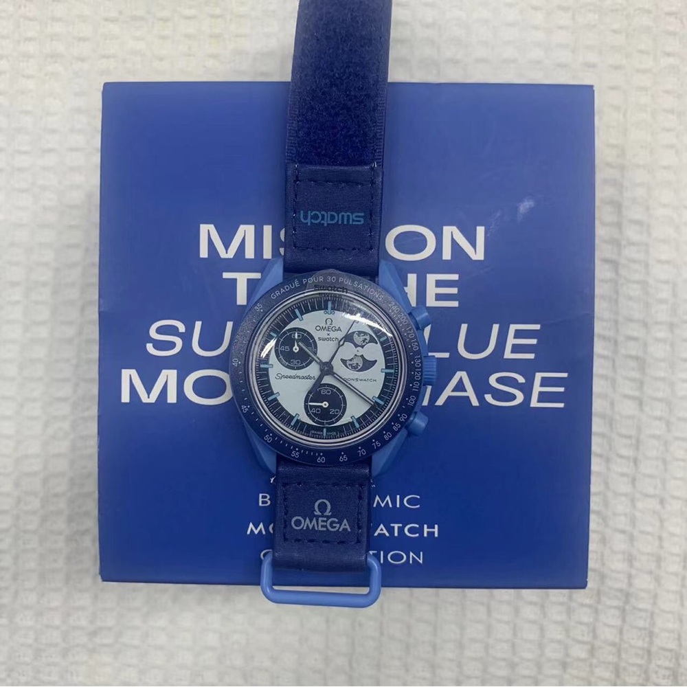 Swatch x Omega MISSION TO THE Super Blue Moonphase Watch